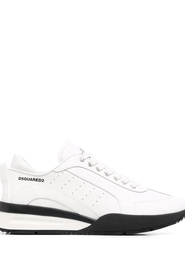 Dsquared2 sneakers med rund tå - Vit