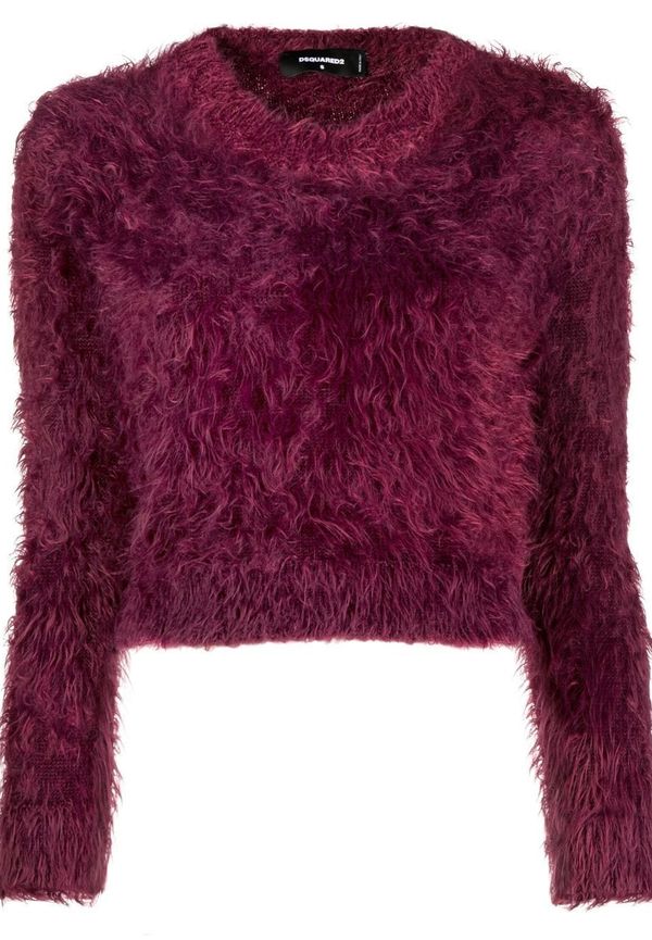 Dsquared2 stickad tröja - Lila
