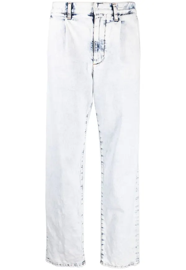 Dsquared2 straight-jeans - Blå