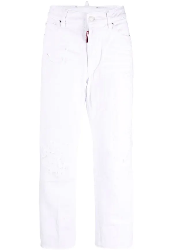 Dsquared2 straight-jeans - Vit