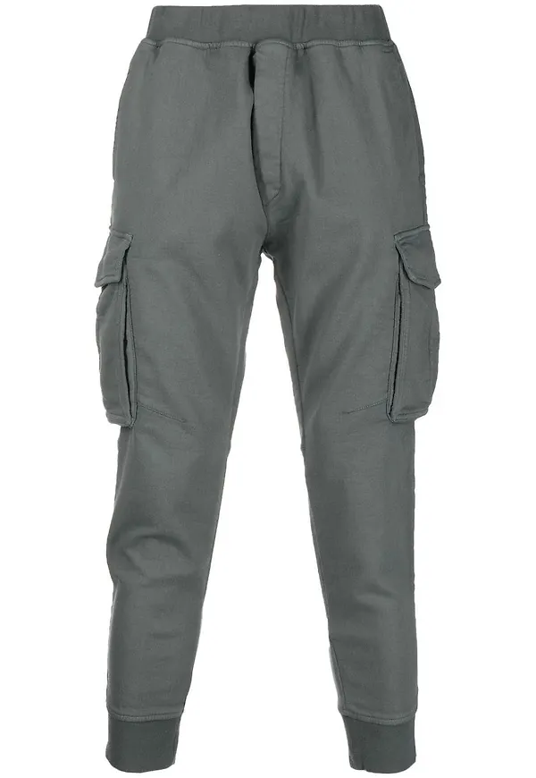 Dsquared2 sweatpants med cargofickor - Grå