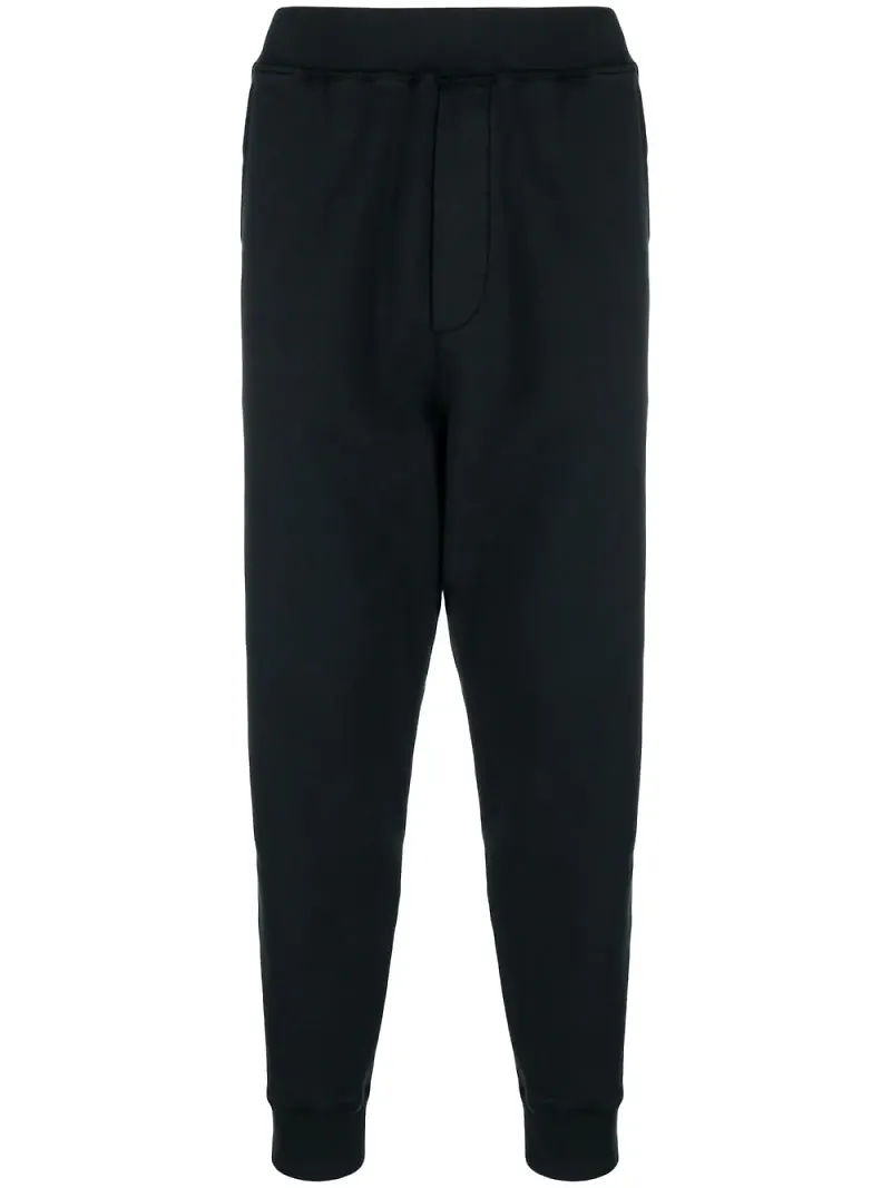 Dsquared2 sweatpants med logotyp - Svart