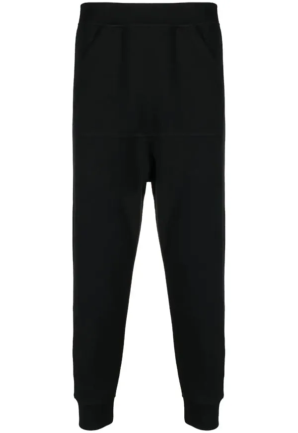 Dsquared2 sweatpants med låg midja - Svart