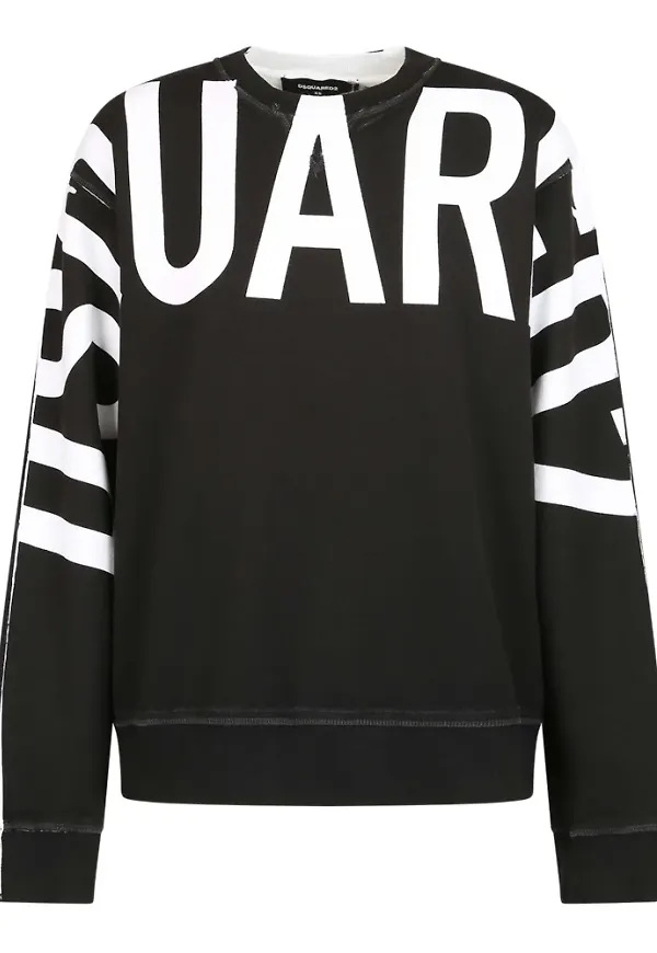 Dsquared2 Sweatshirts Svart, Dam