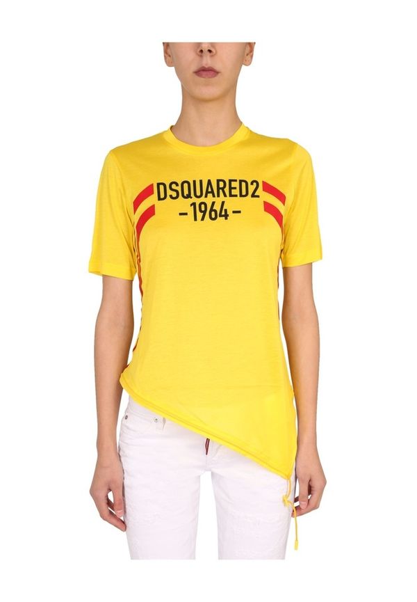Dsquared2 T-Shirt With Drawstring Gul, Dam