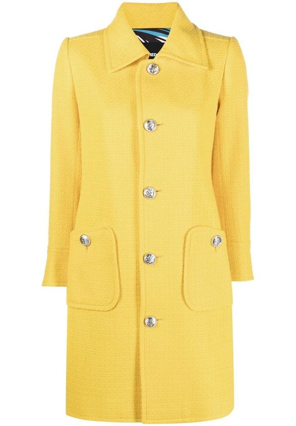 Dsquared2 tailored single-breasted coat - Gul