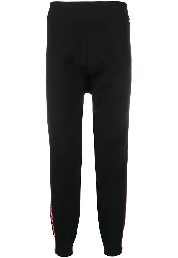 Dsquared2 träningsbyxor med detaljrand - Svart