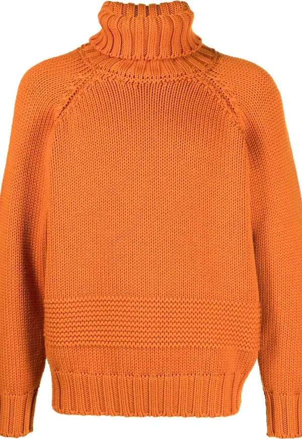Dsquared2 tröja med rullkrage - Orange