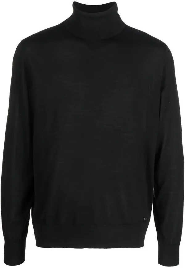 Dsquared2 tröja med rullkrage - Svart