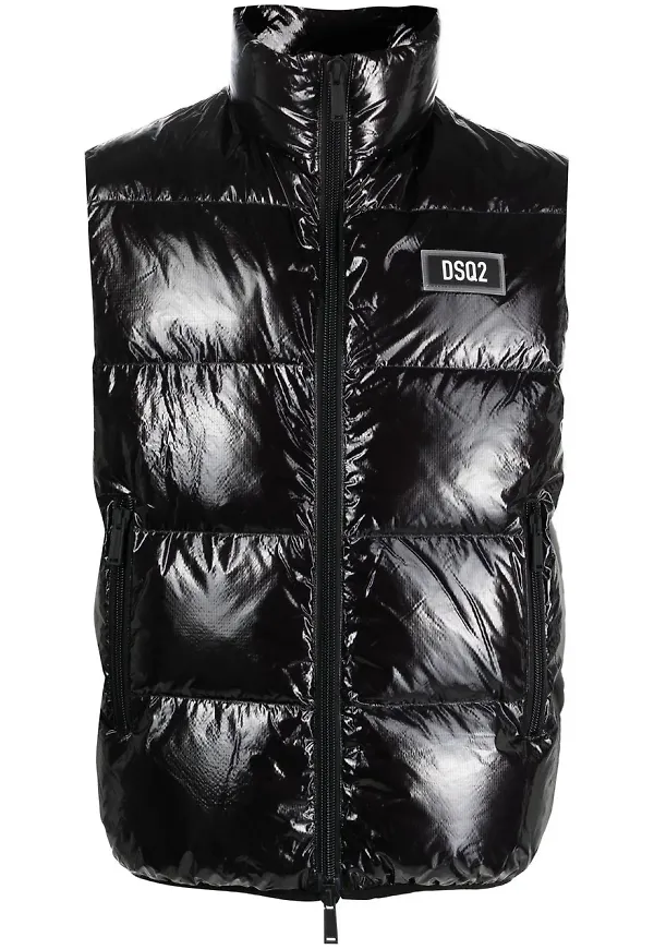 DSQUARED2 Ultra Light dunväst - Svart