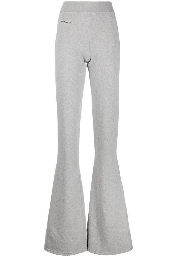 Dsquared2 utsvängda trackpants - Grå
