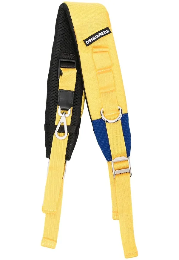 Dsquared2 vadderad justerbar rem - Gul