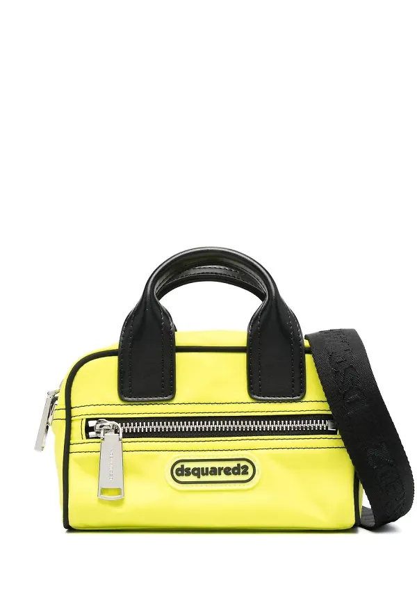 Dsquared2 väska med färgblock - Gul