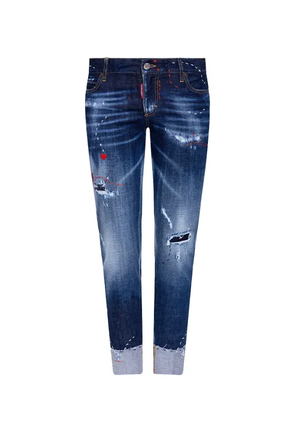 Dsquared2 Åkare jeans Blå, Dam
