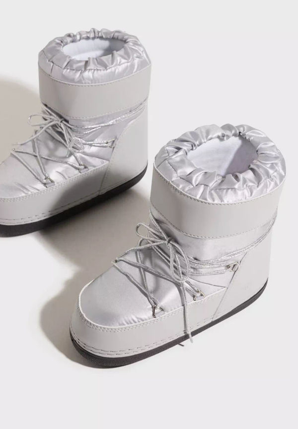 Duffy - Vinterskor - Silver - Padded Boots - Boots & Kängor