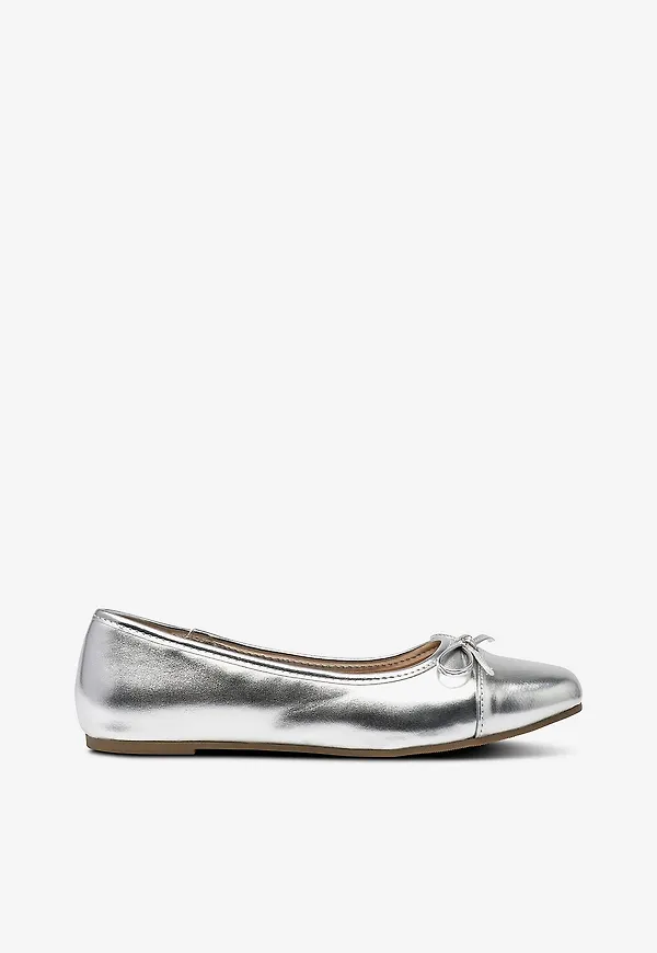 Duffy - Ballerinaskor Foggia Due - Silver