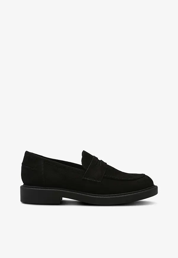 Duffy - Loafers i mockaimitation - Svart