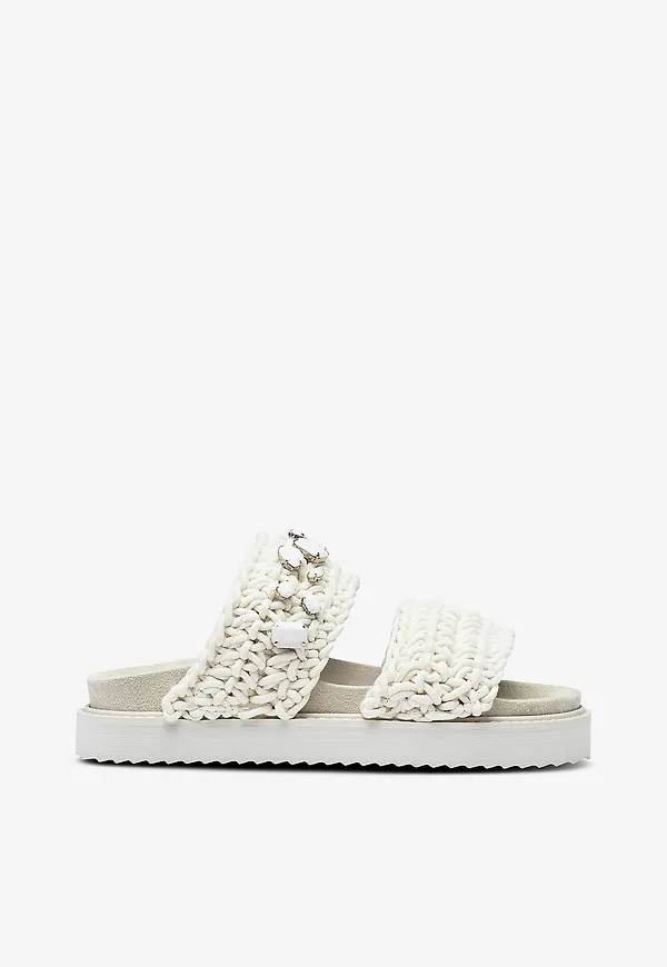 Duffy - Sandaler Salandra Uno - Vit