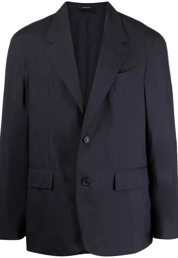 Dunhill enkelknäppt blazer - Blå