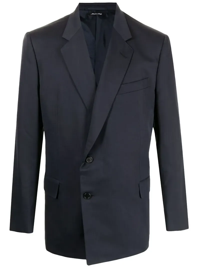 Dunhill enkelknäppt blazer - Blå