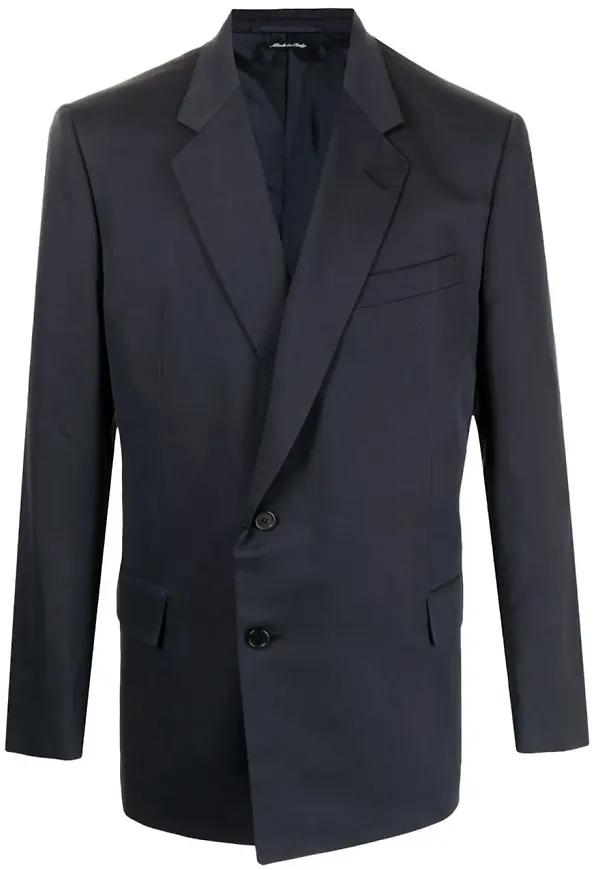 Dunhill enkelknäppt blazer - Blå