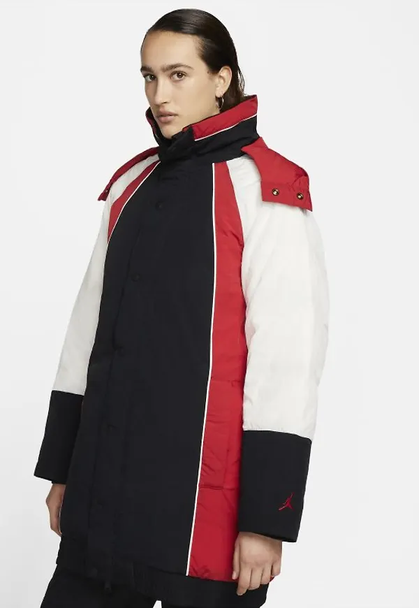 Dunparkas Jordan Essentials för kvinnor - Svart