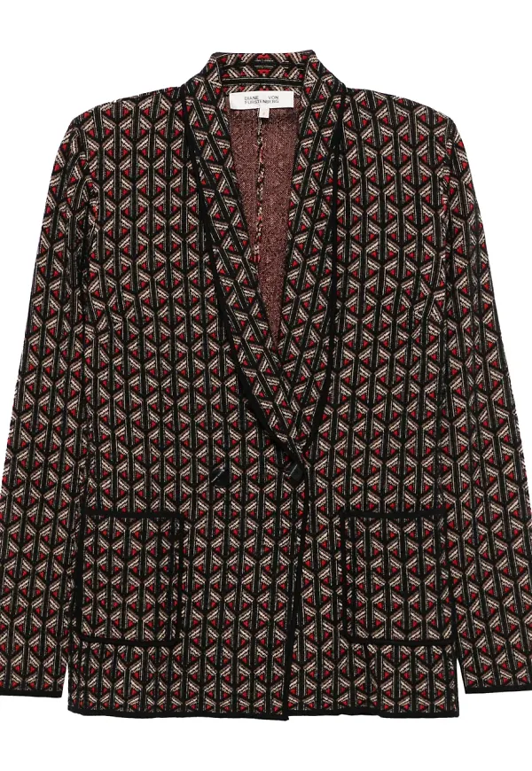 DVF Diane von Furstenberg Trillian blazet - Svart