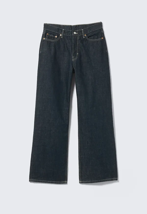 Dynasty Low Rise Loose Wide Jeans