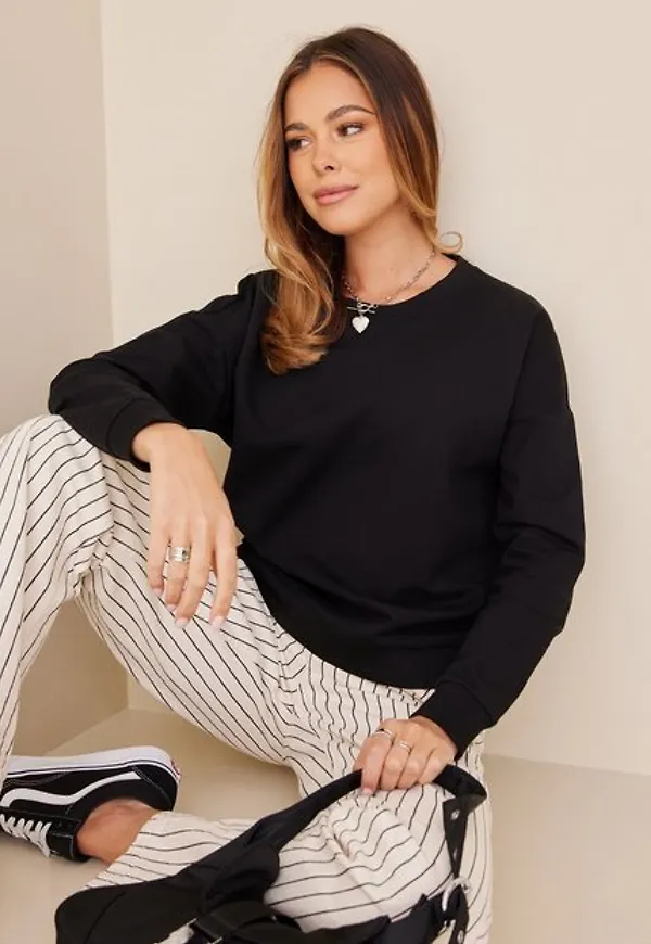 Vero Moda Vmoctavia Ls Sweat Noos Tröjor Black