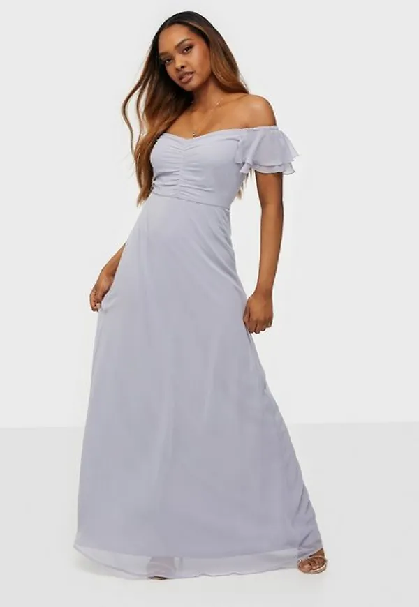NLY Eve Fancy Frill Gown Maxiklänningar