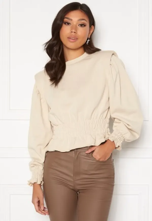 Object Collectors Item Bellis L/S Sweat Pullover Sandshell L
