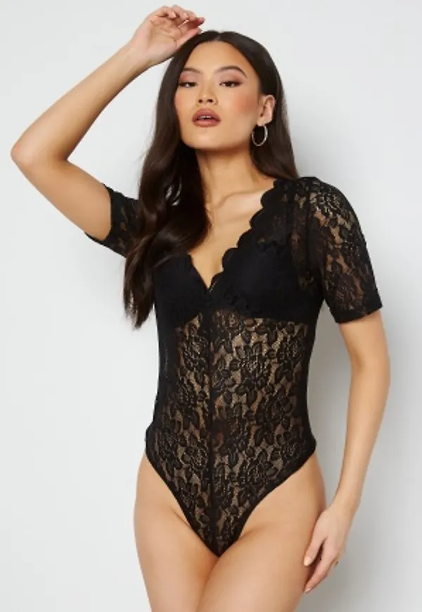 Object Collectors Item Tracy S/S Bodystockning Black L