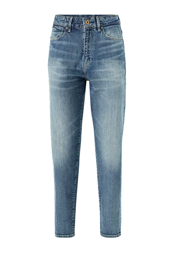 G-Star - Jeans Janeh Ultra High Mom Ankle Wmn - Blå
