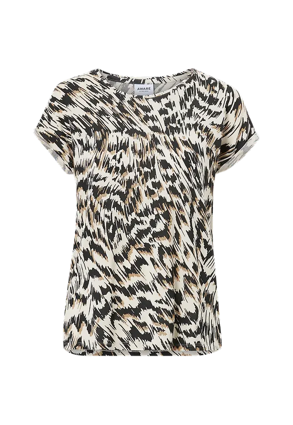 Vero Moda - Topp vmAva Plain SS Top Multi - Natur