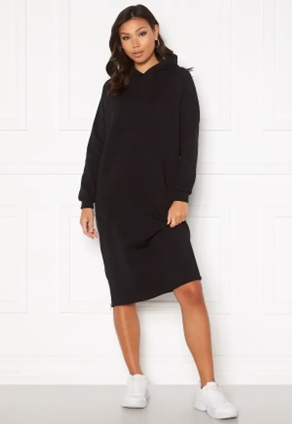 Noisy May Helene L/S Sweat Dress Black S