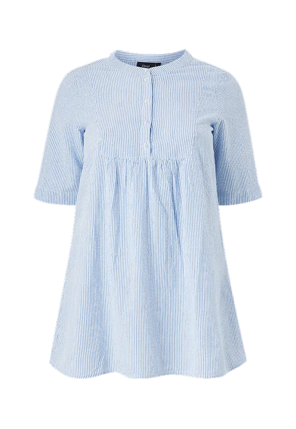 Zizzi - Tunika mLene 1/2 Tunic - Blå