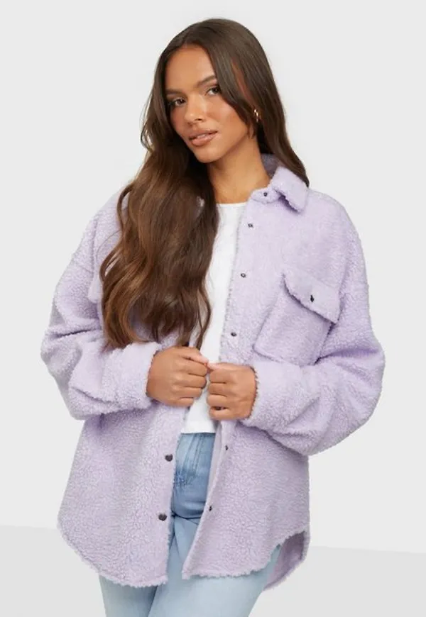 Noisy May Nmsakiran L/S Long Shacket Dd skjortjackor