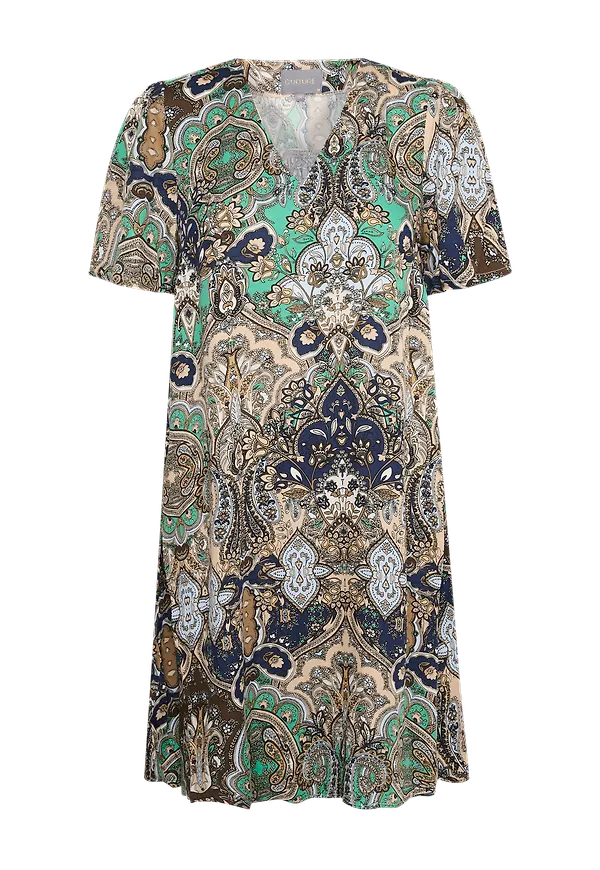 Culture - Klänning cuAdia Dress - Grön
