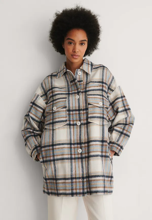 MANGO Cacao Jacket - Multicolor