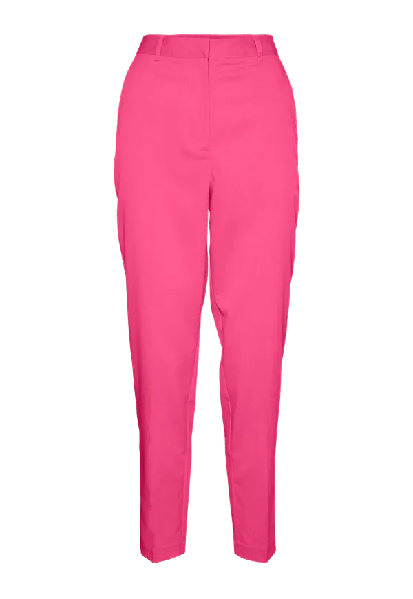Vero Moda - Byxor vmZelda H/W 7/8 Straight Pant - Rosa