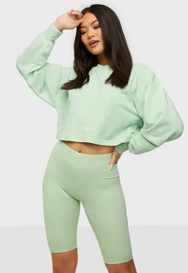 Only Onlvedel Bike Shorts Shorts Pastel Green