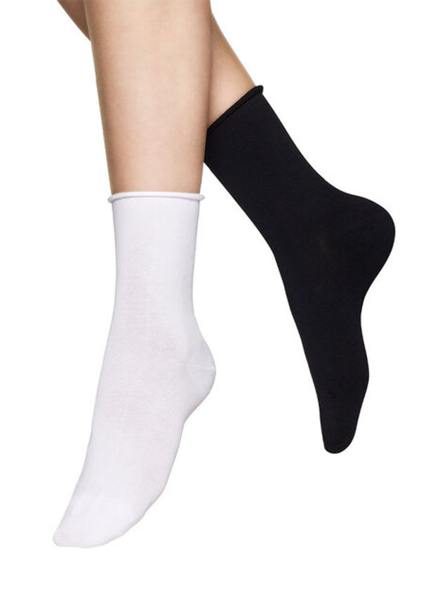 Cotton Comfort Socks, 2-pack