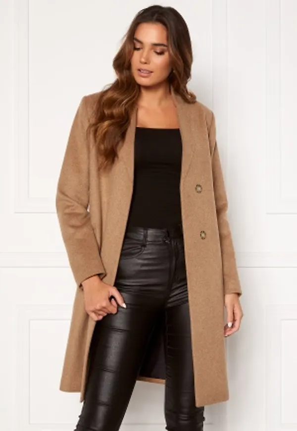 SELECTED FEMME Mella Wool Coat Tigers Eye 42