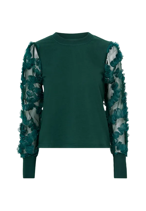 JDY - Sweatshirt jdyFairview L/S Sweat Jrs - Grön