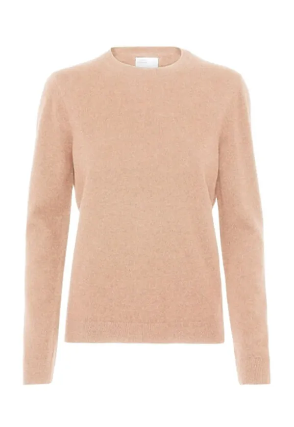 Women Light Merino Wool Crew