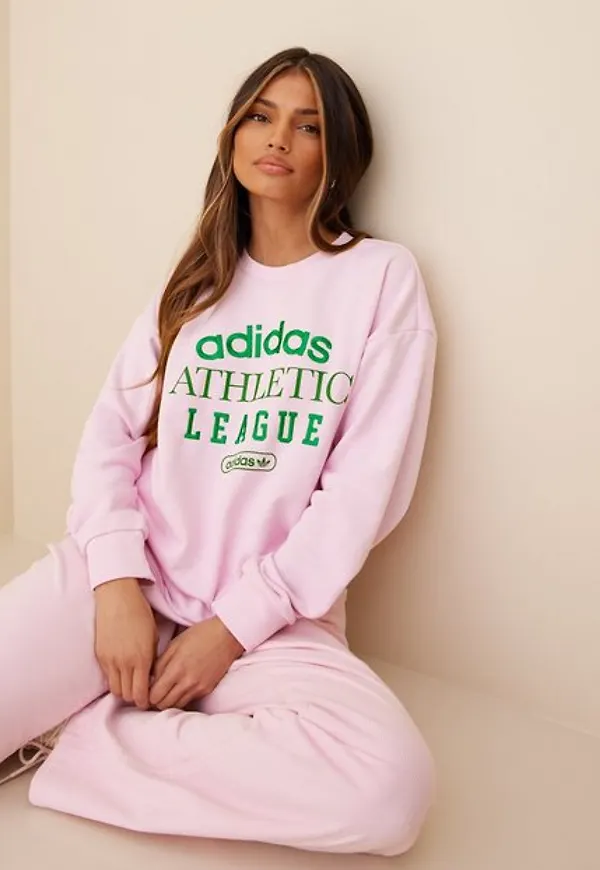 Adidas Originals Crew Sweatshirts Rosa
