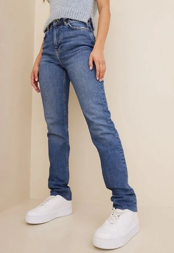 Pieces Pceda Hw Straight Jeans Mb Bc High waisted jeans