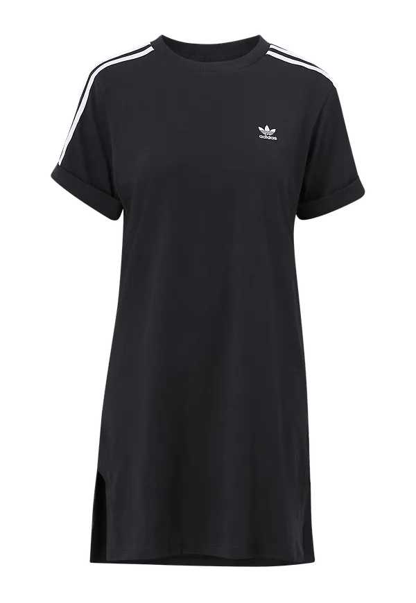 adidas Originals - T-shirtklänning Adicolor Classics Roll-up Sleeve Tee Dress - Svart