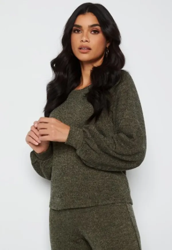 JDY Emma L/S Top Kalamata Melange S