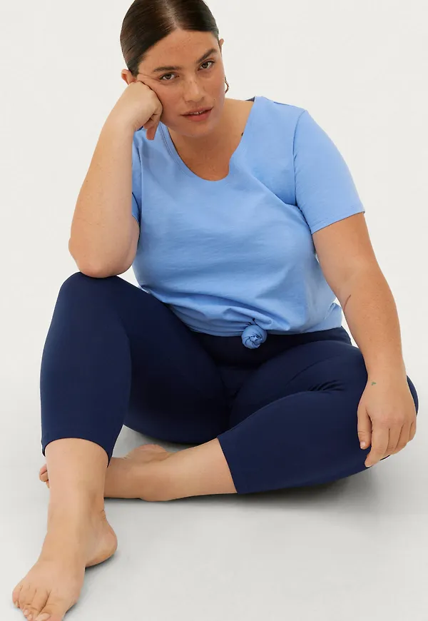 Ellos - Leggings Ida Capri - Blå